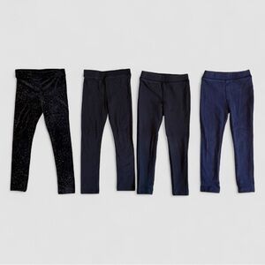 Crewcuts Girls Leggings Bundle, 4-5 Years, 4 Pairs of Leggings